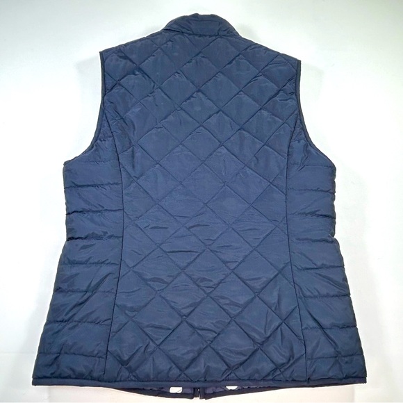 Banana Republic Reversible Polka Dot Puffer Vest Size XS Women’s - Picture 10 of 15
